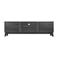 Blakely Mid-Century Modern Tv Stand Made With Durable Engineered Wood