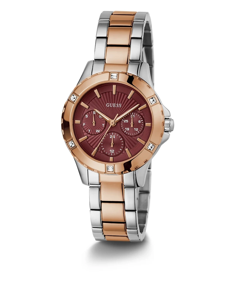Guess Women's Analog Two-Tone Steel Watch