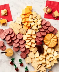 Hickory Farms Ultimate Sausage Cheese Gift Box, 17 Piece