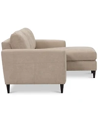 Calvus 2-Pc. Fabric Chaise Sectional, Exclusively at Macy's
