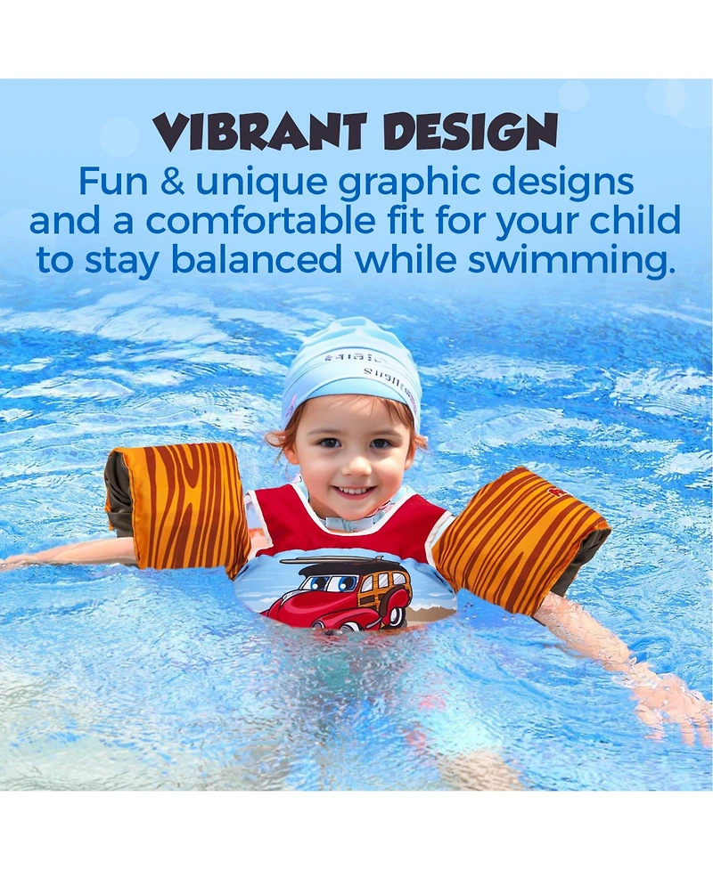 Body Glove Paddle Pals Life Jacket - Uscg Approved Kids Swim Vest