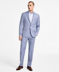 Michael Kors Mens Classic Fit Wool Blend Suit Separates