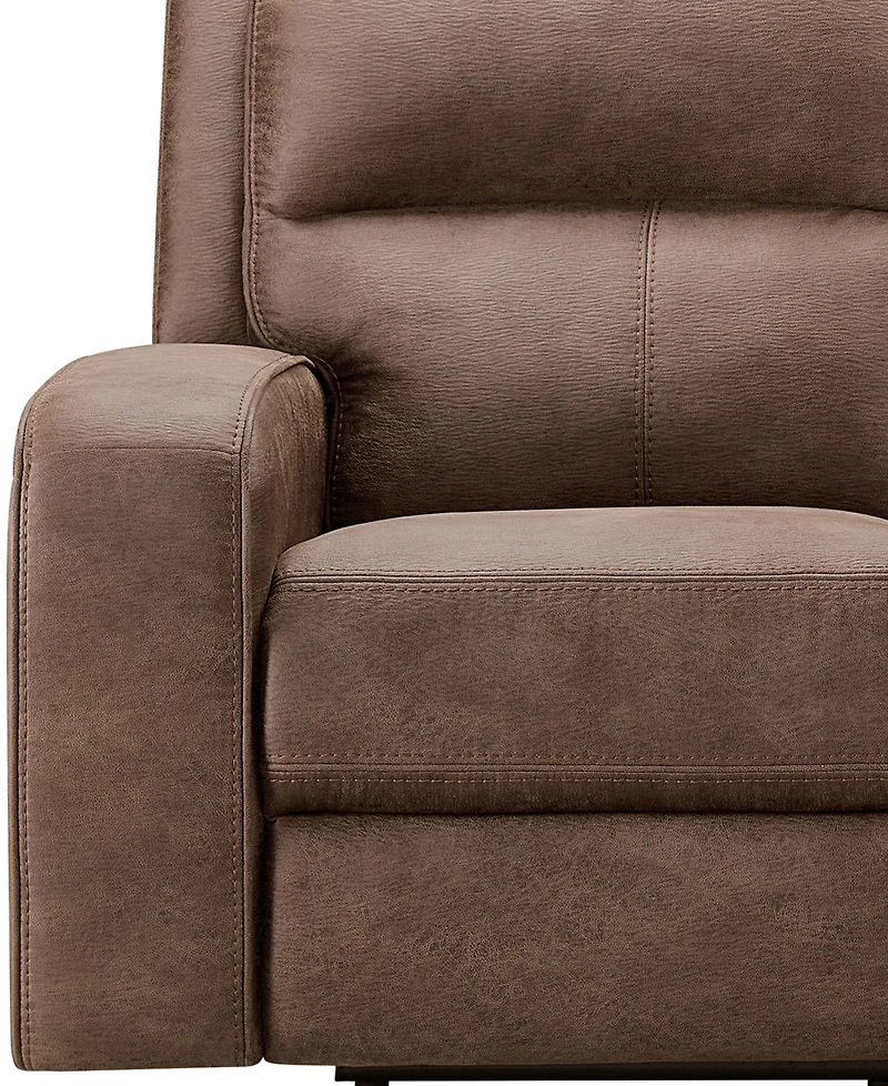 Abbyson Living 64" Fabric Manual Reclining Loveseat