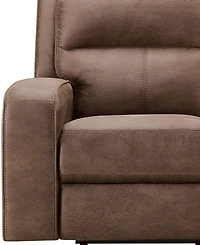 Abbyson Living 64" Fabric Manual Reclining Loveseat