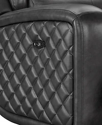 Abbyson Living 41" Leather Power Reclining Chair