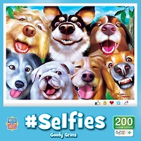 Selfies - Goofy Grins 200 Piece Jigsaw Puzzle