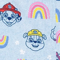 Paw Patrol Rubble Marshall Chase Girls T-Shirt and Leggings Outfit Set Toddler |Child