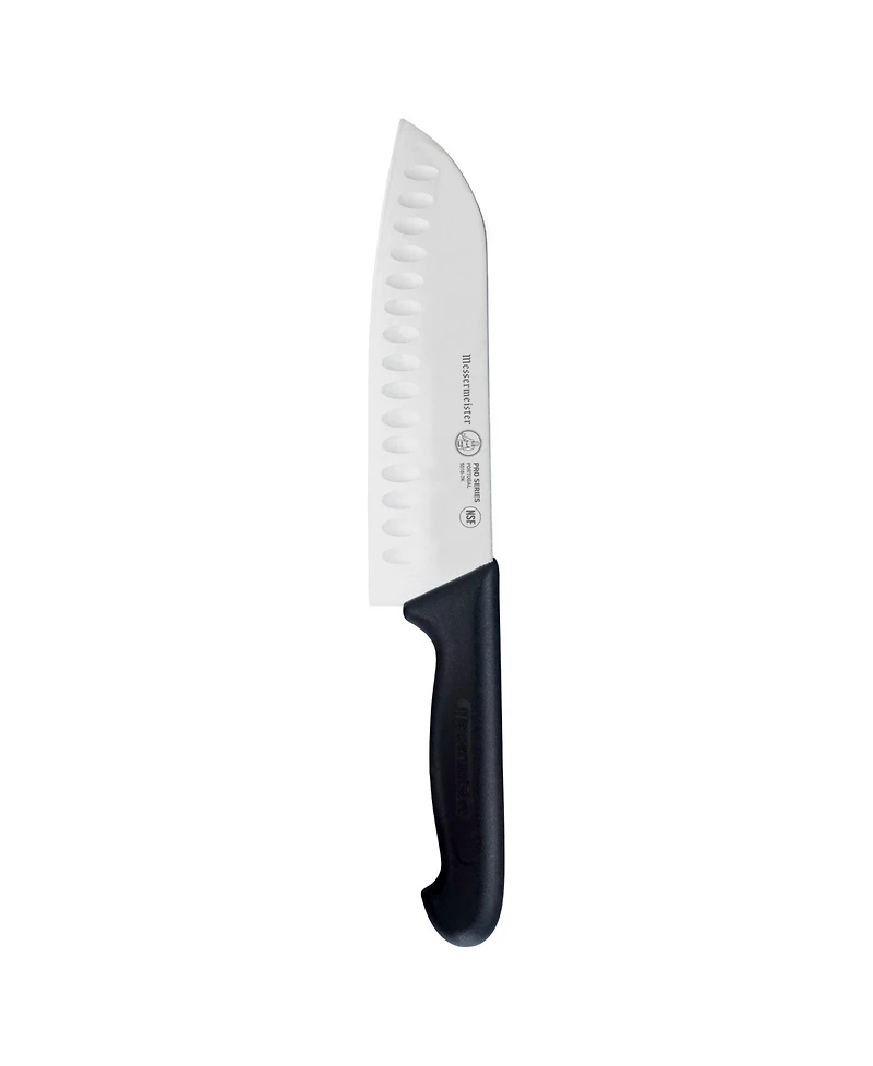 Messermeister Pro Series Kullens Santoku Knife, 7"