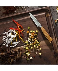 Messermeister Oliva Elite Spear Point Paring Knife, 3.5"
