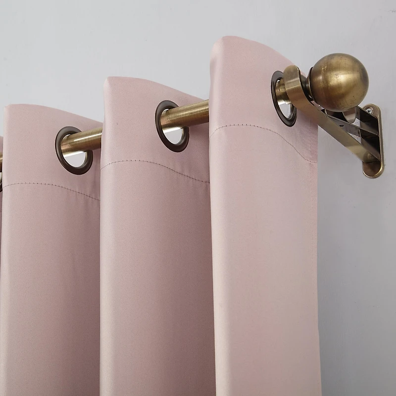 Oslo Theater Grade Extreme 100% Blackout Grommet Curtain Panel