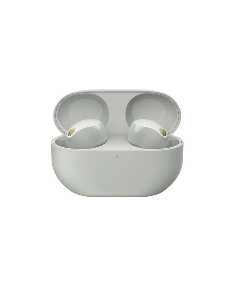 Sony Wf-1000XM5 Truly Wireless Noise Canceling Earbuds (Silver) Bundle
