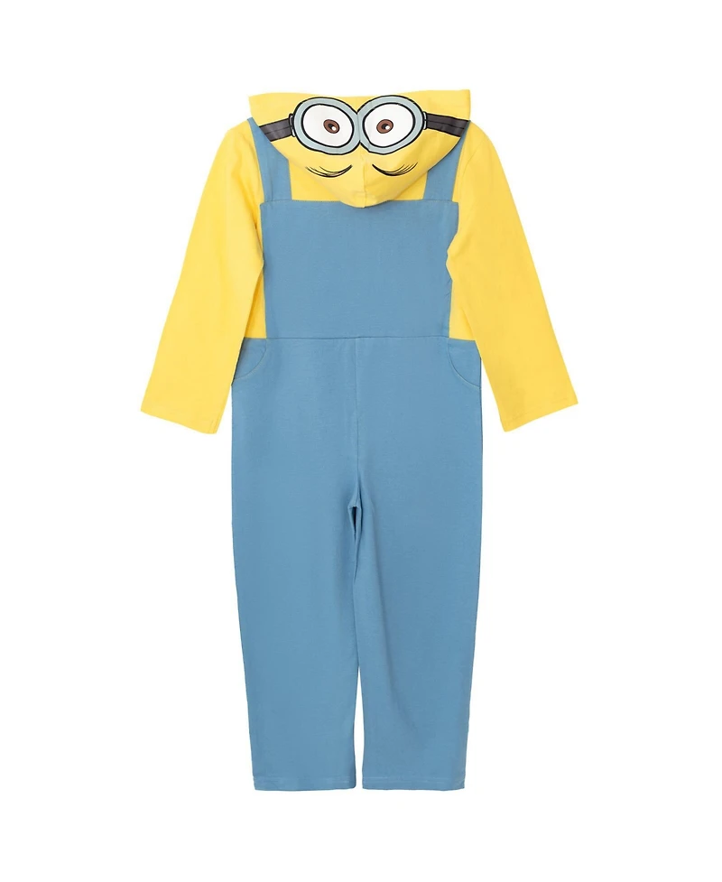 Despicable Me Little Boys Minions Zip Up Costume Coverall to