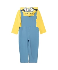Despicable Me Little Boys Minions Zip Up Costume Coverall to
