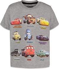 Cars Little Boys Tow Mater Lightning McQueen 3 Pack T-Shirts