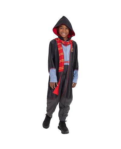 Harry Potter Boys Fleece Zip Up Costume Coverall