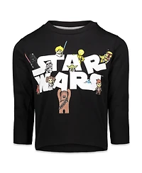 Starwars Toddler Boys Star Wars The Mandalorian 2 Pack T-Shirts to