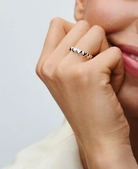 Pandora Row Of Hearts Ring