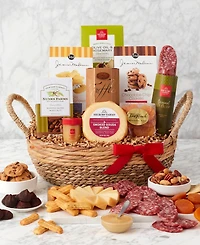 Hickory Farms Sweet Savory Snacks Gift Basket, 10 Piece