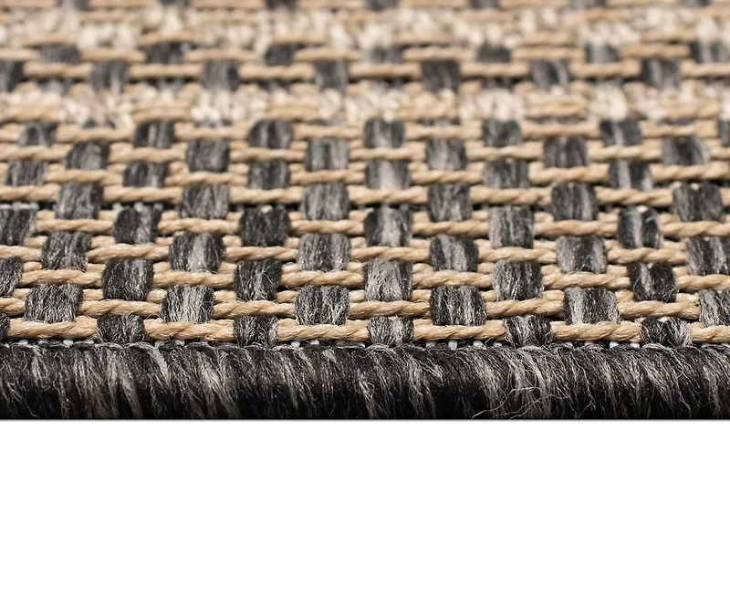 Liora Manne' Monaco Multi Border 5'3"x7'3" Area Rug