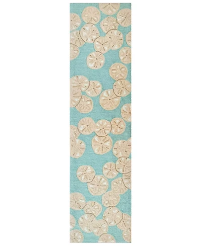 Liora Manne' Capri Sea Biscuit 2'x8' Runner Area Rug