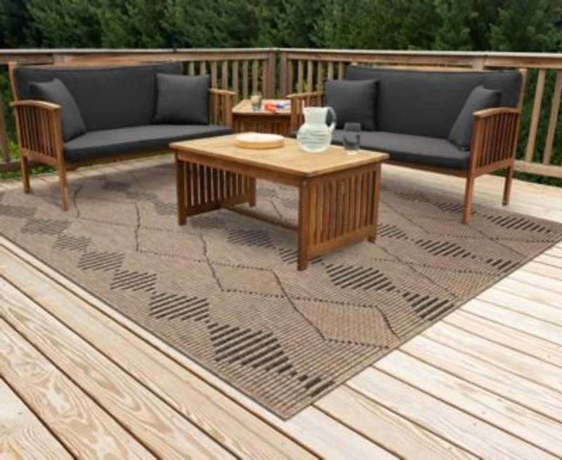 Liora Manne Monaco Diamonds Rug Collection