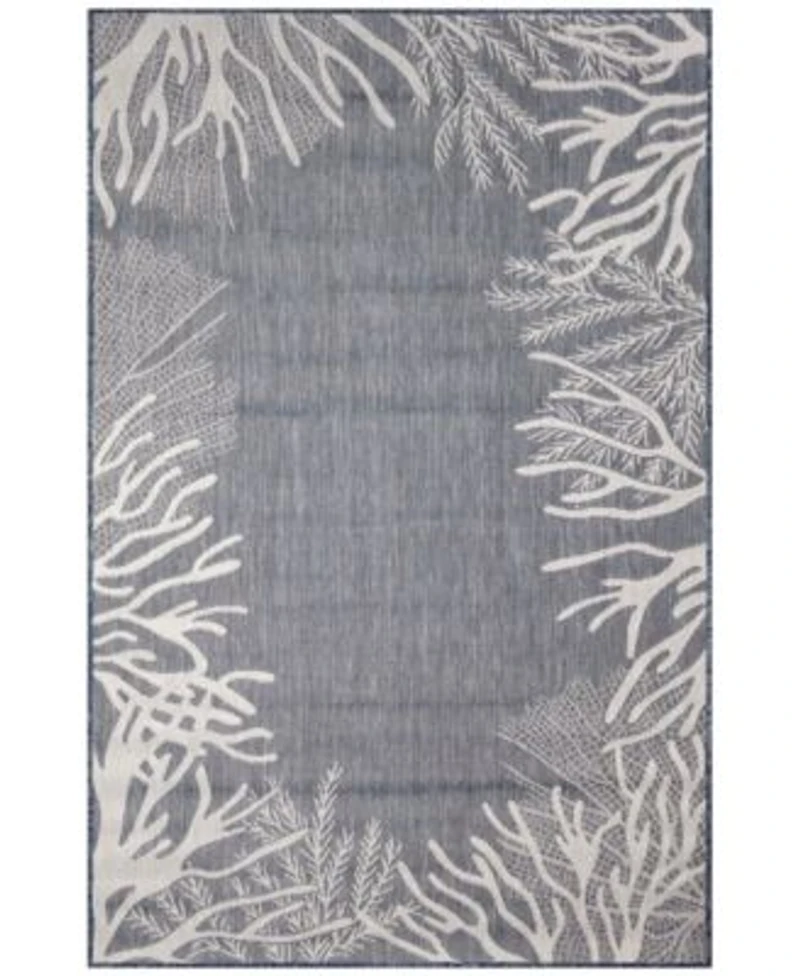Liora Manne Carmel Reef Border Rug Collection