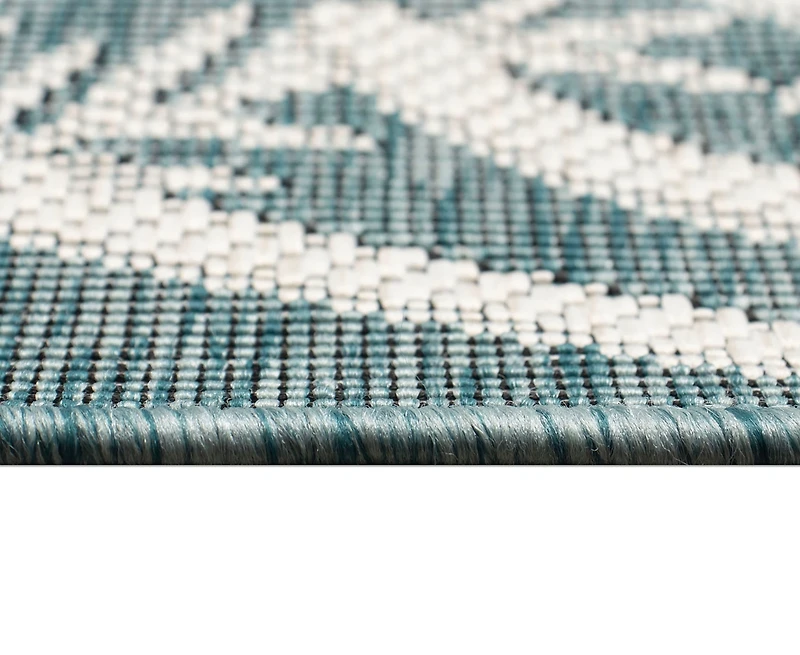 Liora Manne' Carmel Reef Border 6'6"x9'4" Area Rug