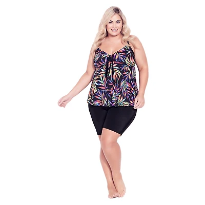 Avenue Plus Hi Waist Swim Short