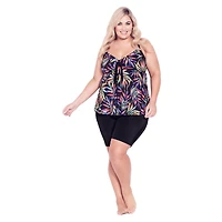 Avenue Plus Hi Waist Swim Short