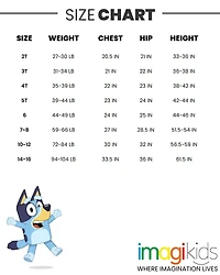 Bluey Bingo Girls T-Shirt and Leggings Outfit Set Toddler |Child Girl