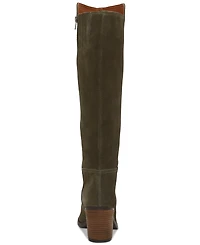 Lucky Brand Women's Bonnay Extra Wide Calf Knee-High Dress Boots
