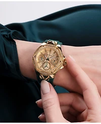 Guess Women's Multi-Function Green Silicone Watch 38mm