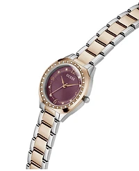Guess Women's Analog Two Tone Steel Watch 30mm