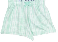 Star Wars Toddler Girls The Mandalorian Yoda French Terry Costume Sleeveless Romper