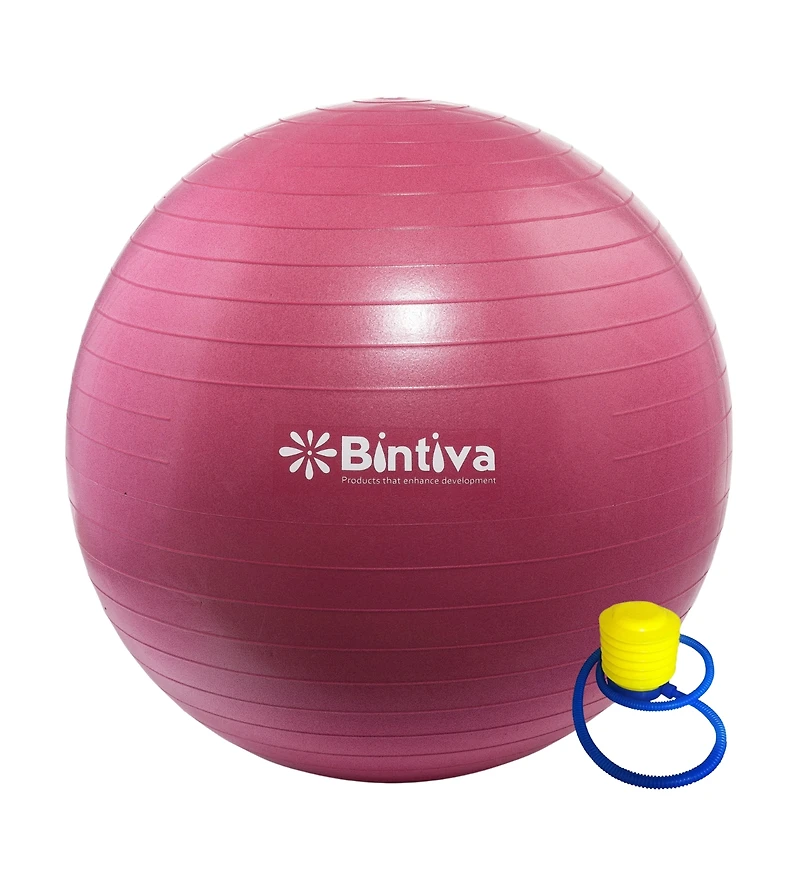 Bintiva Anti-Burst Exercise Stability Yoga Ball for Fitness 65cm
