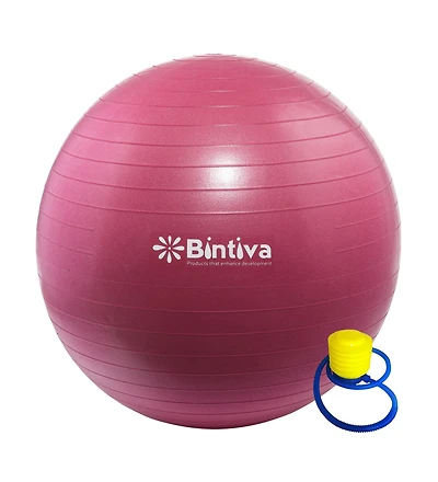 Bintiva Anti-Burst Exercise Stability Yoga Ball for Fitness 65cm