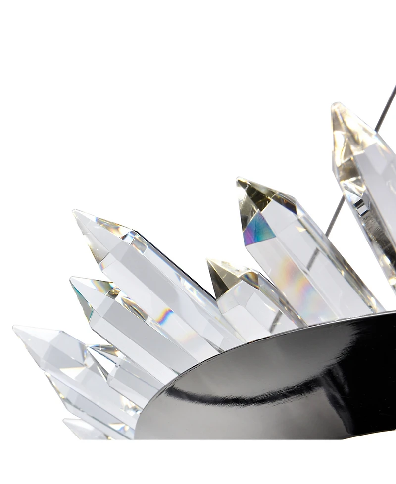 Cwi Lighting 4" Metal Arctic Queen Led Up Chandelier