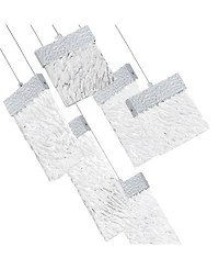 Cwi Lighting 22" Metal Carolina Led Chandelier
