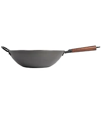 Babish 14-Inch Carbon Steel Flat Bottom Wok