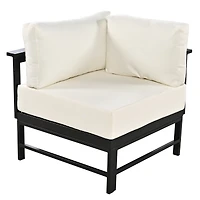 Streamdale Premium Aluminum Outdoor Sofa Set for Ultimate Comfort and Durability