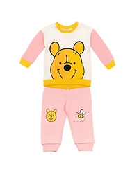 Winnie the Pooh Toddler Girls Fleece Sweatshirt and Pants Set