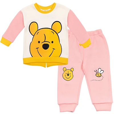 Winnie the Pooh Toddler Girls Fleece Sweatshirt and Pants Set