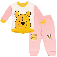 Winnie the Pooh Toddler Girls Fleece Sweatshirt and Pants Set