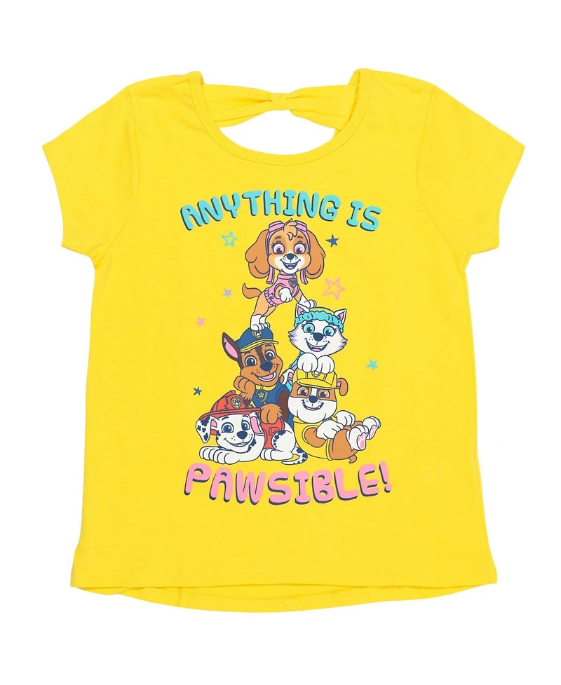 Paw Patrol Toddler Girls Skye 3 Pack T-Shirts to