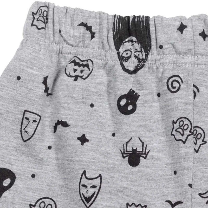 Nightmare Before Christmas Boys Jack Skellington T-Shirt and Shorts Outfit Set