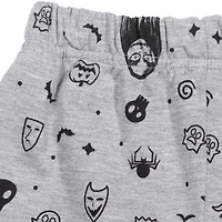 Nightmare Before Christmas Boys Jack Skellington T-Shirt and Shorts Outfit Set