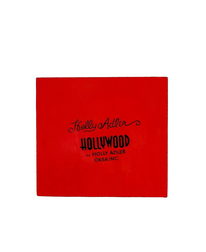 Kurt Adler 16-Inch Hollywood Candy Cane Hat with Drum Nutcracker