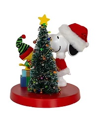 Kurt Adler Peanuts Snoopy and Woodstock Table Piece, 8 Inches