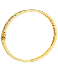 Le Vian Vanilla Diamond & Nude Diamond Bangle Bracelet (1/2 ct. t.w.) in 14k Gold