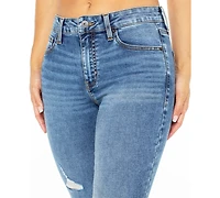 Celebrity Pink Juniors' Curvy Mid-Rise Skinny Ankle Jeans